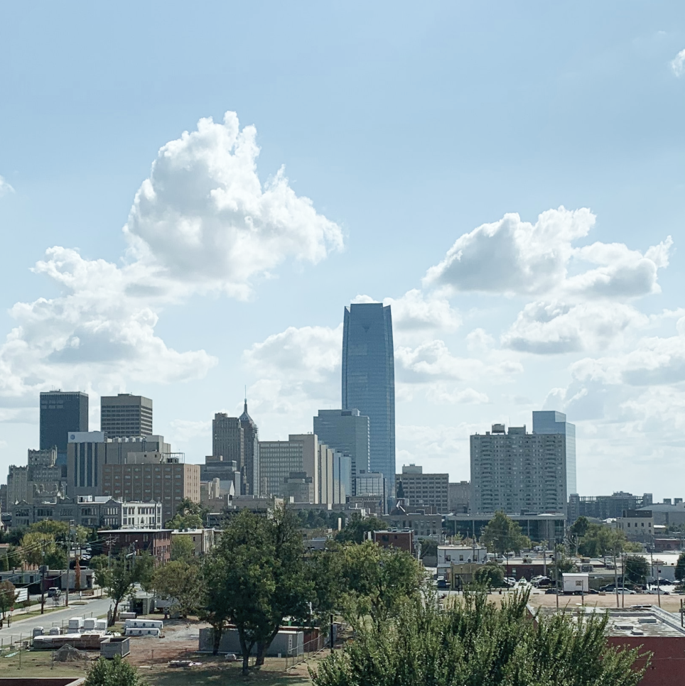 skyline of oklahoma city